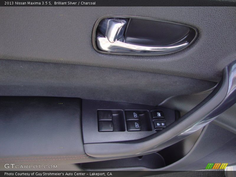 Brilliant Silver / Charcoal 2013 Nissan Maxima 3.5 S