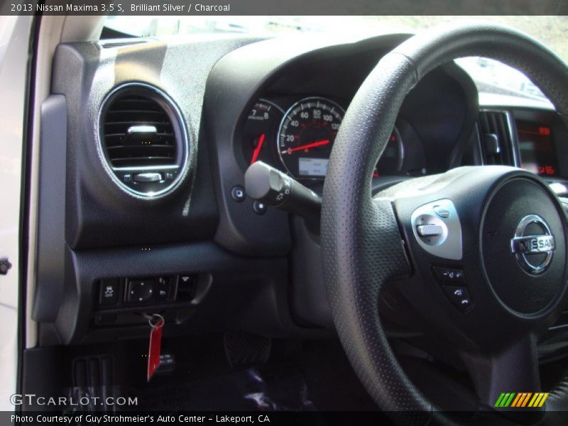 Brilliant Silver / Charcoal 2013 Nissan Maxima 3.5 S