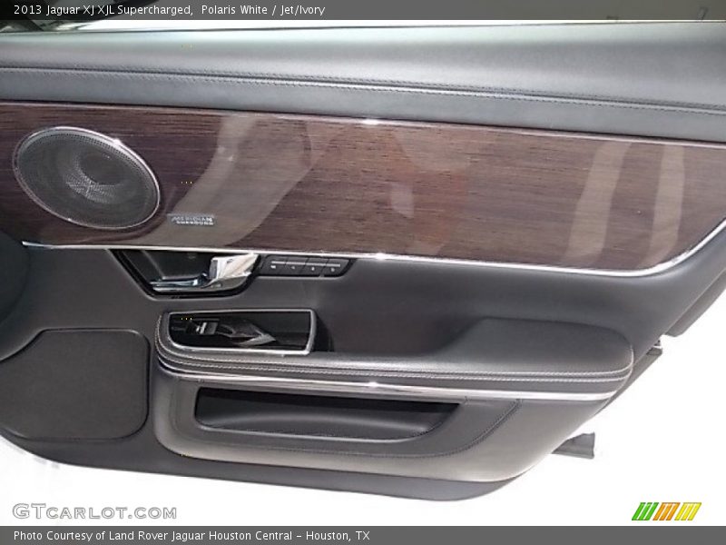 Polaris White / Jet/Ivory 2013 Jaguar XJ XJL Supercharged