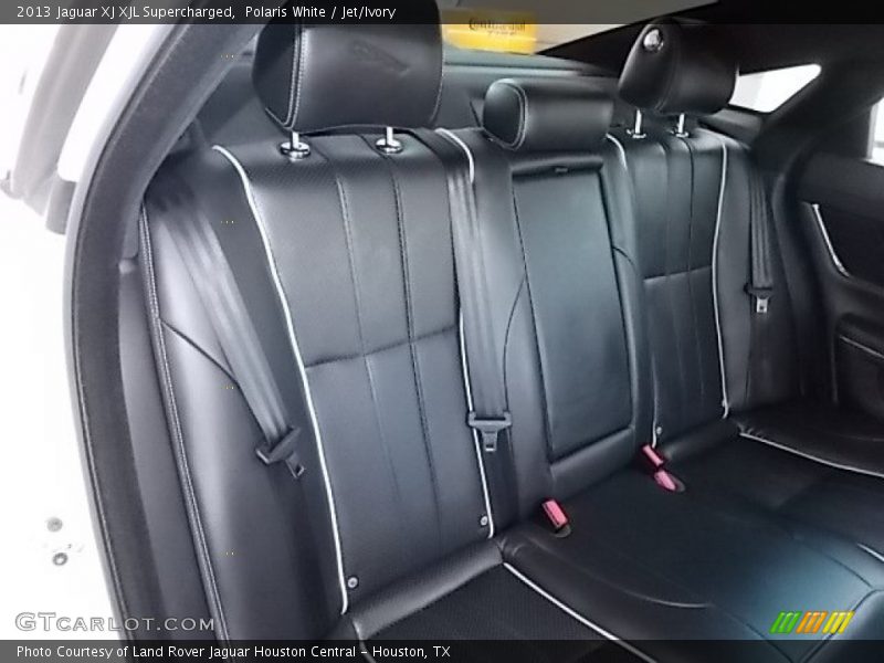 Polaris White / Jet/Ivory 2013 Jaguar XJ XJL Supercharged
