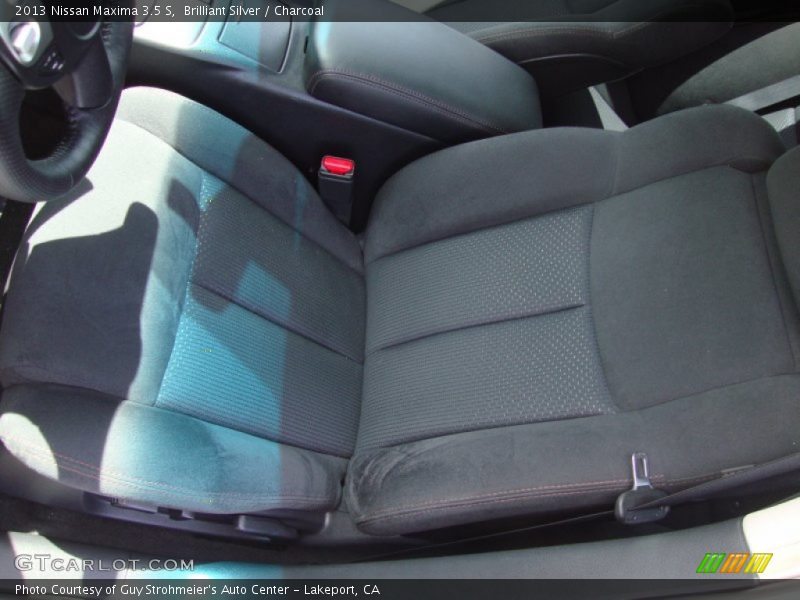 Brilliant Silver / Charcoal 2013 Nissan Maxima 3.5 S