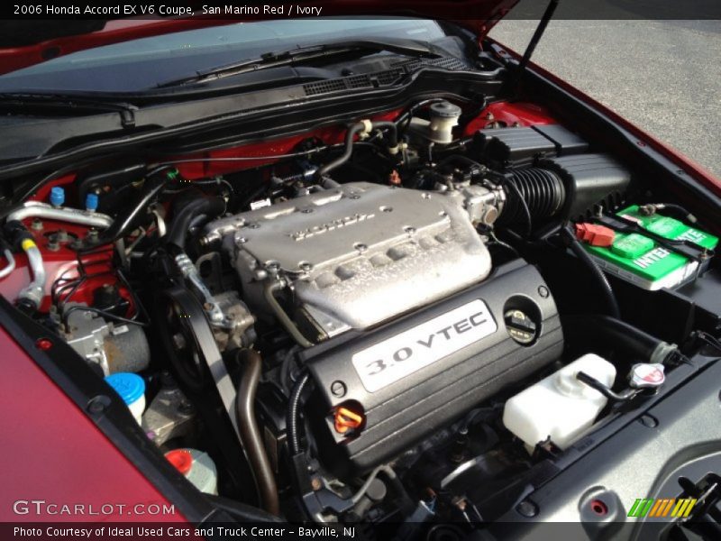 San Marino Red / Ivory 2006 Honda Accord EX V6 Coupe