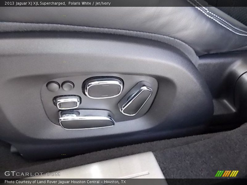 Polaris White / Jet/Ivory 2013 Jaguar XJ XJL Supercharged