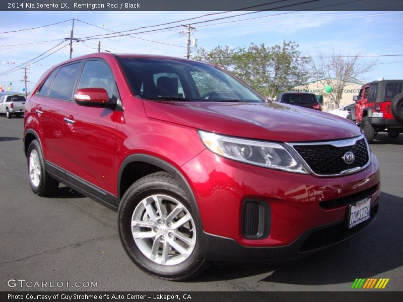 Remington Red / Black 2014 Kia Sorento LX