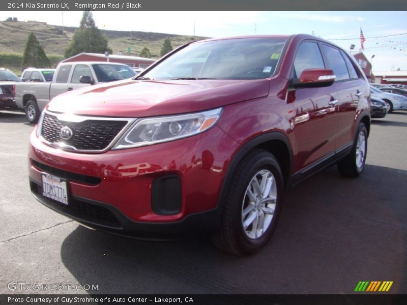 Remington Red / Black 2014 Kia Sorento LX