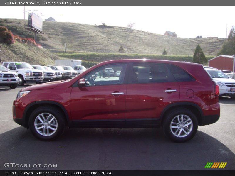 Remington Red / Black 2014 Kia Sorento LX
