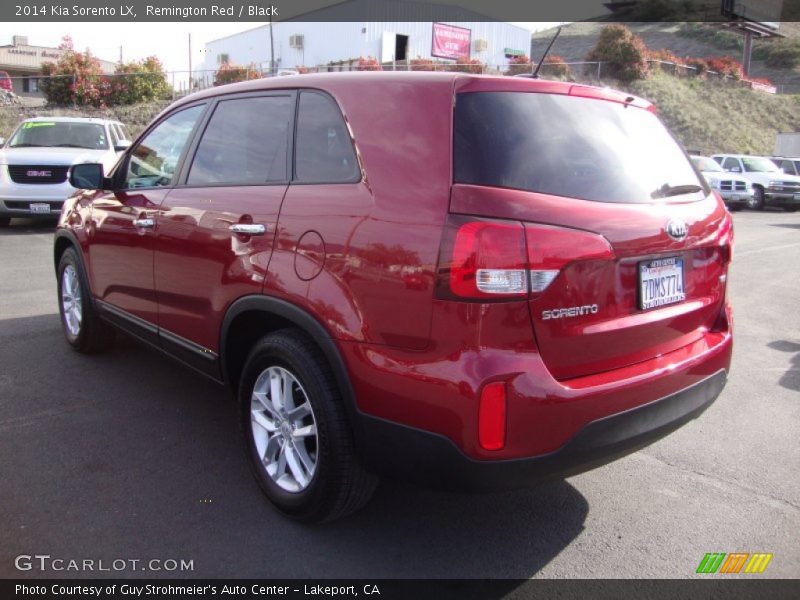 Remington Red / Black 2014 Kia Sorento LX