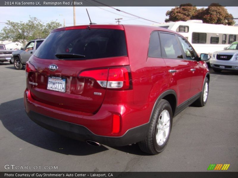 Remington Red / Black 2014 Kia Sorento LX
