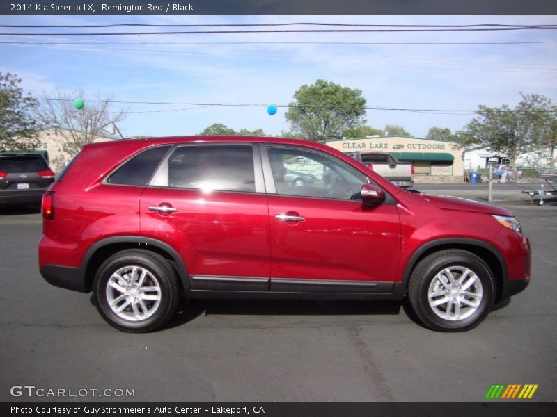 Remington Red / Black 2014 Kia Sorento LX