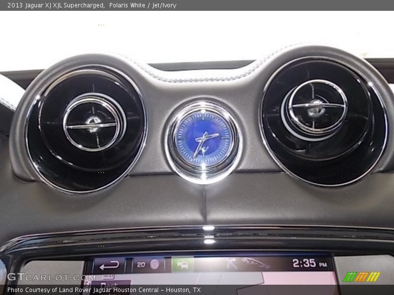Polaris White / Jet/Ivory 2013 Jaguar XJ XJL Supercharged