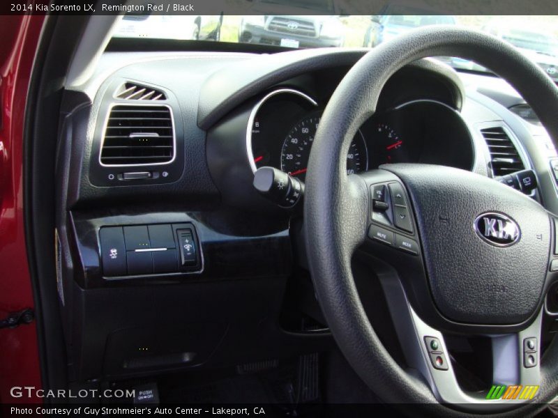 Remington Red / Black 2014 Kia Sorento LX