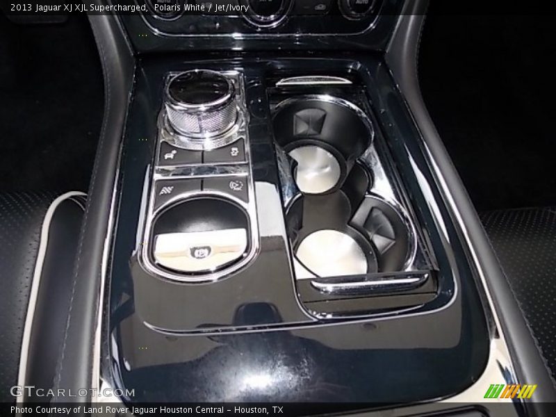 Polaris White / Jet/Ivory 2013 Jaguar XJ XJL Supercharged