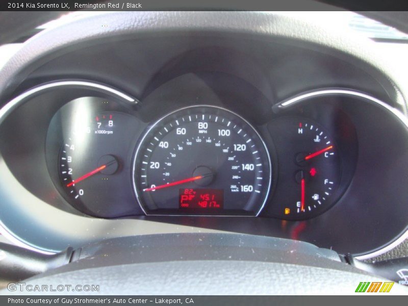 Remington Red / Black 2014 Kia Sorento LX