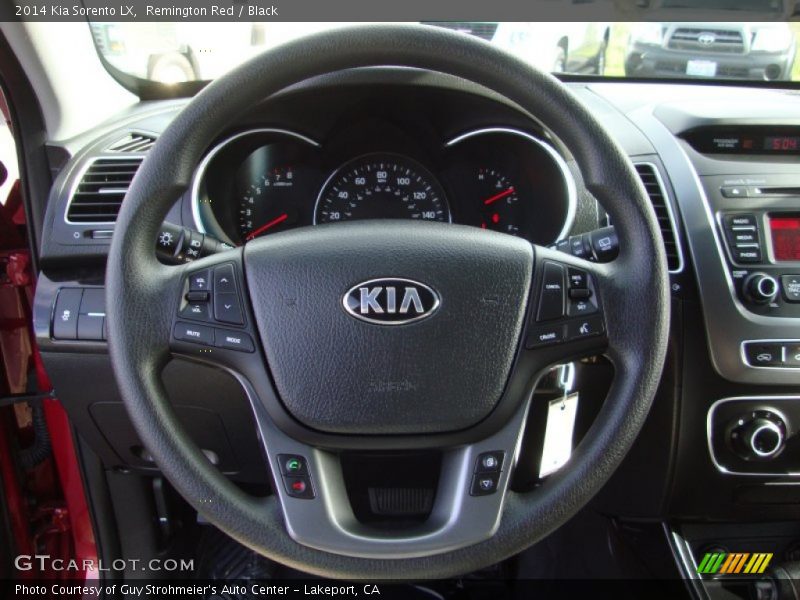Remington Red / Black 2014 Kia Sorento LX