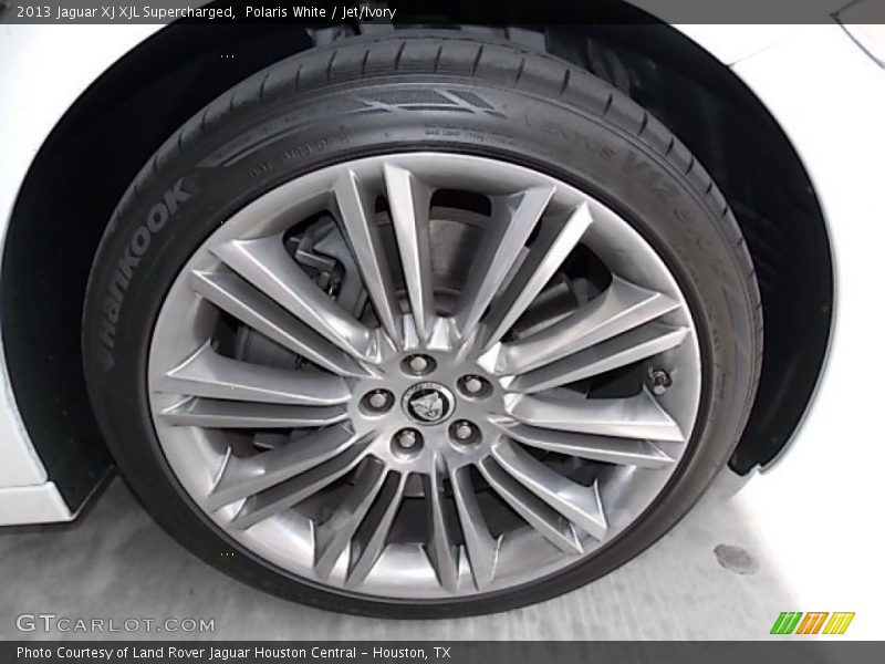 Polaris White / Jet/Ivory 2013 Jaguar XJ XJL Supercharged