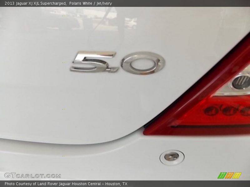 Polaris White / Jet/Ivory 2013 Jaguar XJ XJL Supercharged