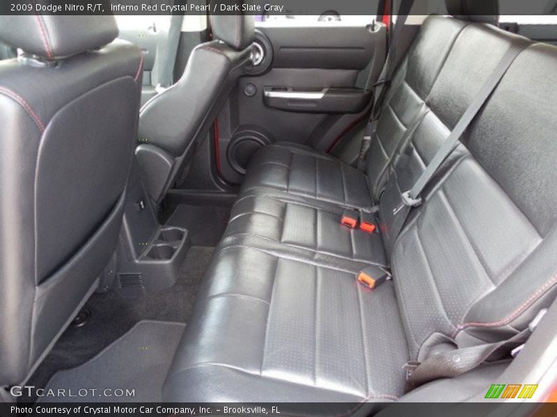 Inferno Red Crystal Pearl / Dark Slate Gray 2009 Dodge Nitro R/T