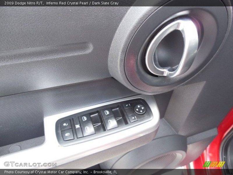 Inferno Red Crystal Pearl / Dark Slate Gray 2009 Dodge Nitro R/T
