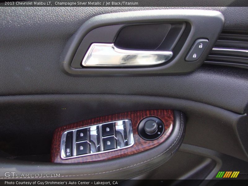 Champagne Silver Metallic / Jet Black/Titanium 2013 Chevrolet Malibu LT