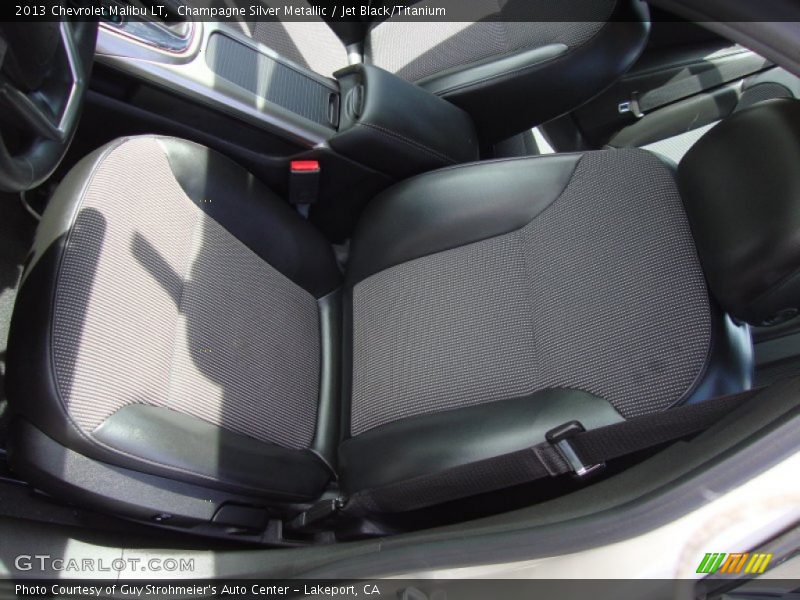 Champagne Silver Metallic / Jet Black/Titanium 2013 Chevrolet Malibu LT