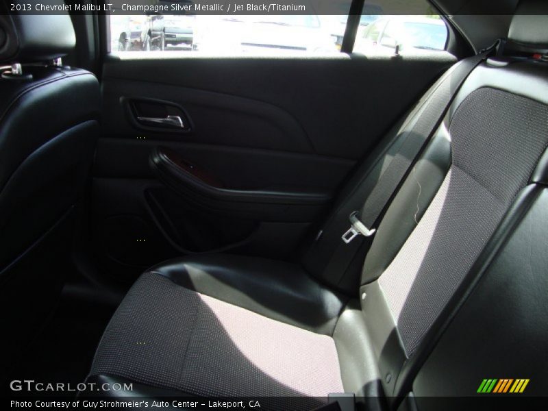 Champagne Silver Metallic / Jet Black/Titanium 2013 Chevrolet Malibu LT