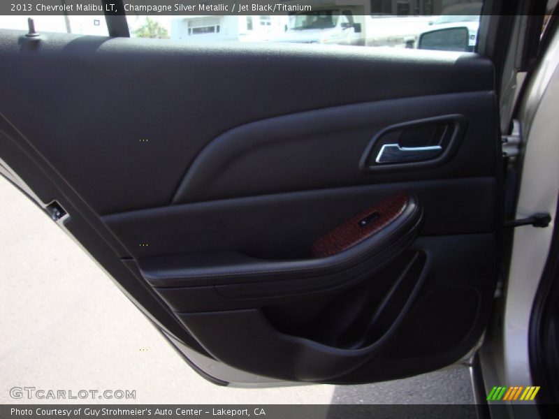 Champagne Silver Metallic / Jet Black/Titanium 2013 Chevrolet Malibu LT