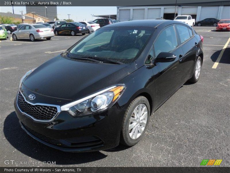 Aurora Black / Black 2014 Kia Forte LX