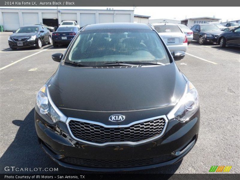 Aurora Black / Black 2014 Kia Forte LX