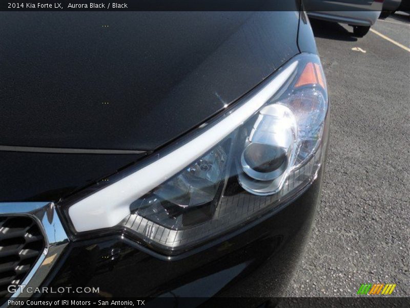 Aurora Black / Black 2014 Kia Forte LX