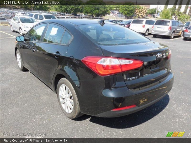 Aurora Black / Black 2014 Kia Forte LX