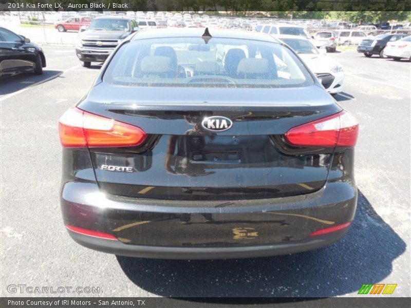 Aurora Black / Black 2014 Kia Forte LX