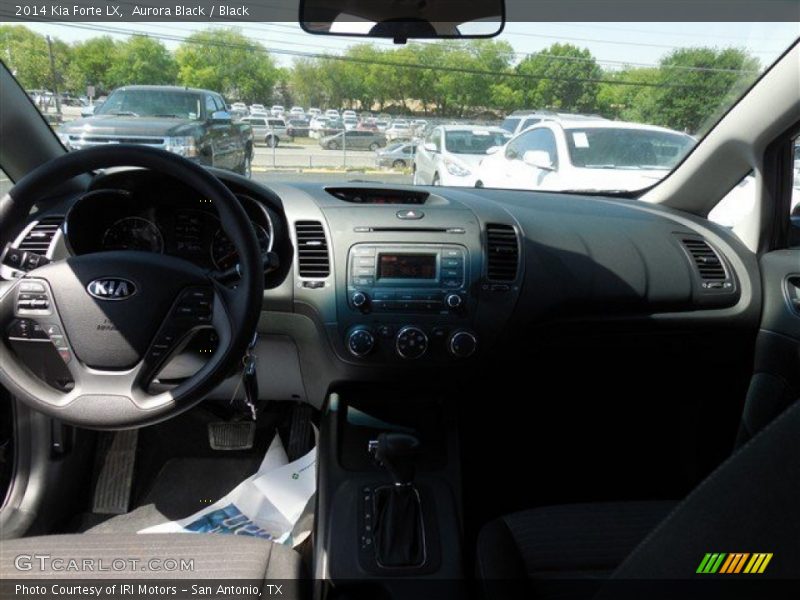 Aurora Black / Black 2014 Kia Forte LX