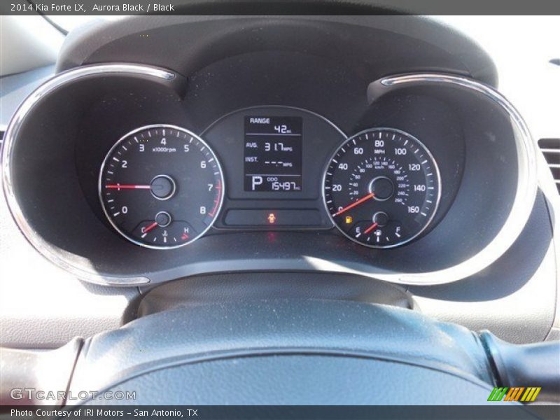 Aurora Black / Black 2014 Kia Forte LX