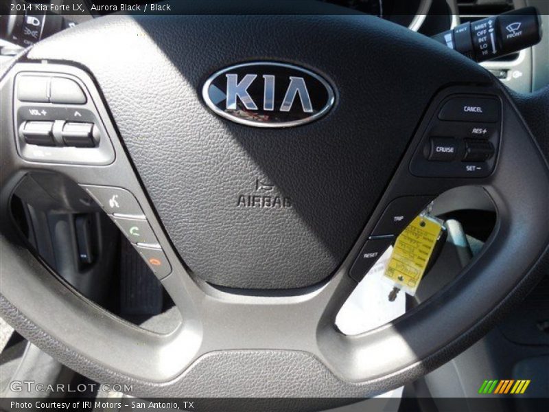 Aurora Black / Black 2014 Kia Forte LX