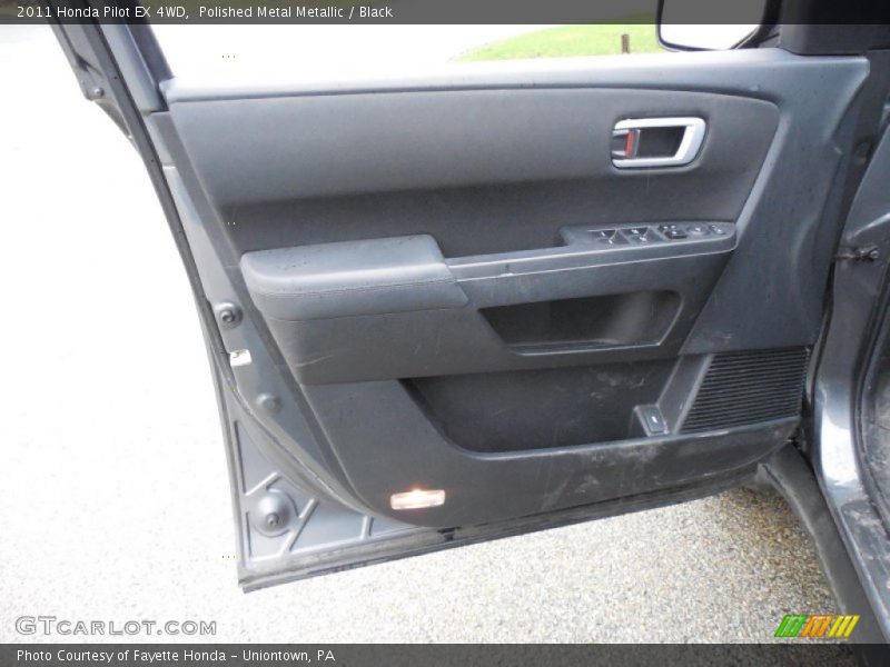 Polished Metal Metallic / Black 2011 Honda Pilot EX 4WD