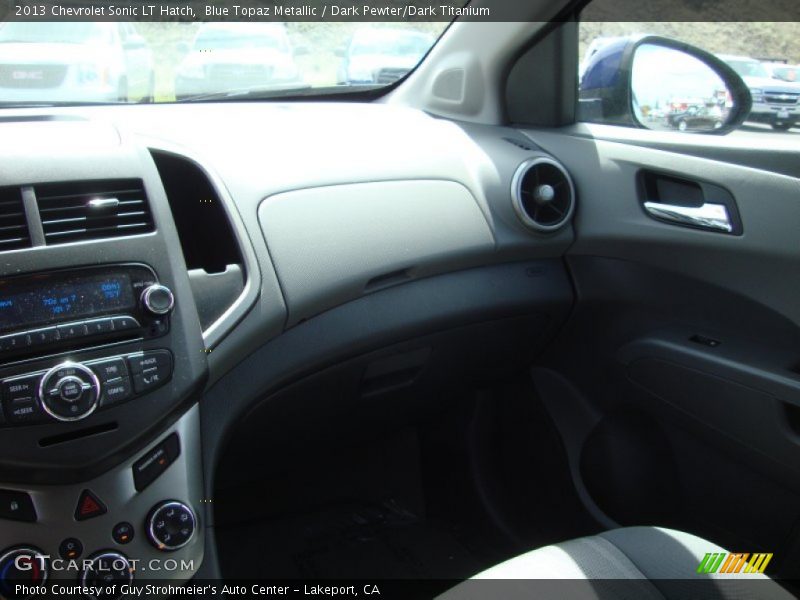 Blue Topaz Metallic / Dark Pewter/Dark Titanium 2013 Chevrolet Sonic LT Hatch