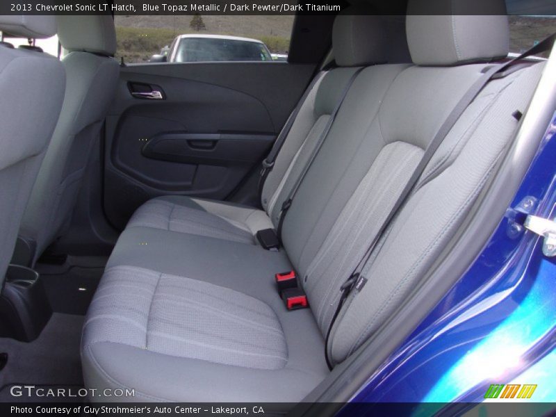 Blue Topaz Metallic / Dark Pewter/Dark Titanium 2013 Chevrolet Sonic LT Hatch