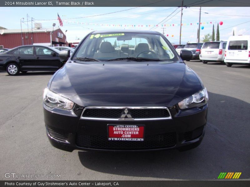 Tarmac Black / Black 2014 Mitsubishi Lancer ES