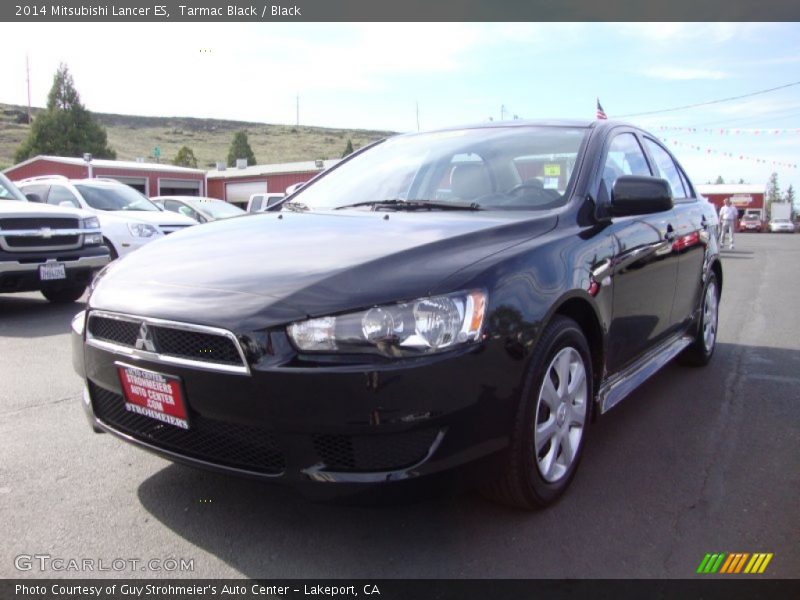 Tarmac Black / Black 2014 Mitsubishi Lancer ES