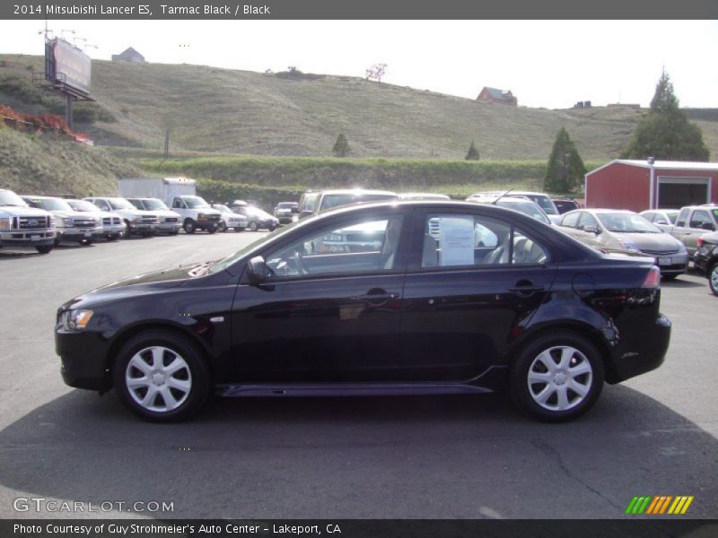 Tarmac Black / Black 2014 Mitsubishi Lancer ES