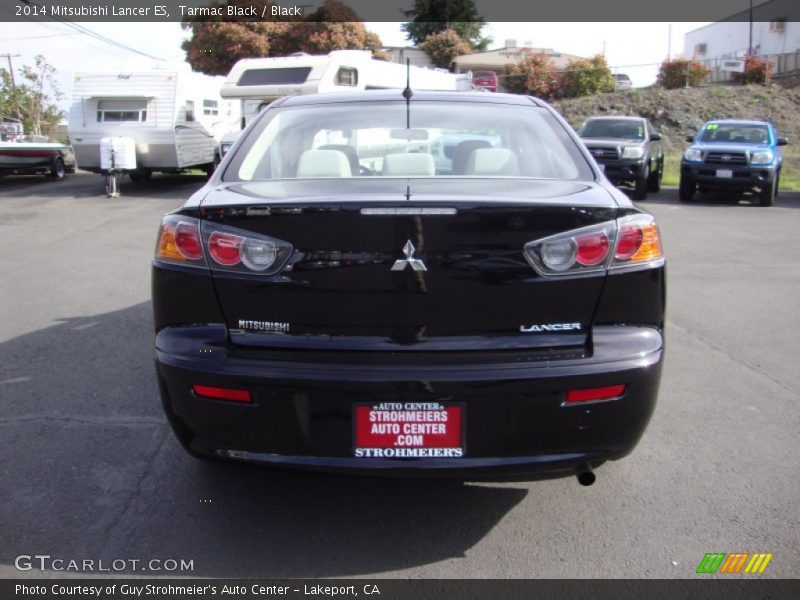 Tarmac Black / Black 2014 Mitsubishi Lancer ES