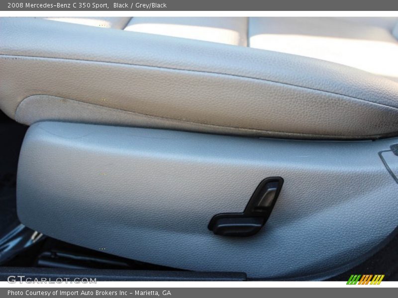 Black / Grey/Black 2008 Mercedes-Benz C 350 Sport