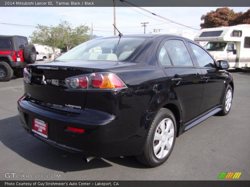 Tarmac Black / Black 2014 Mitsubishi Lancer ES