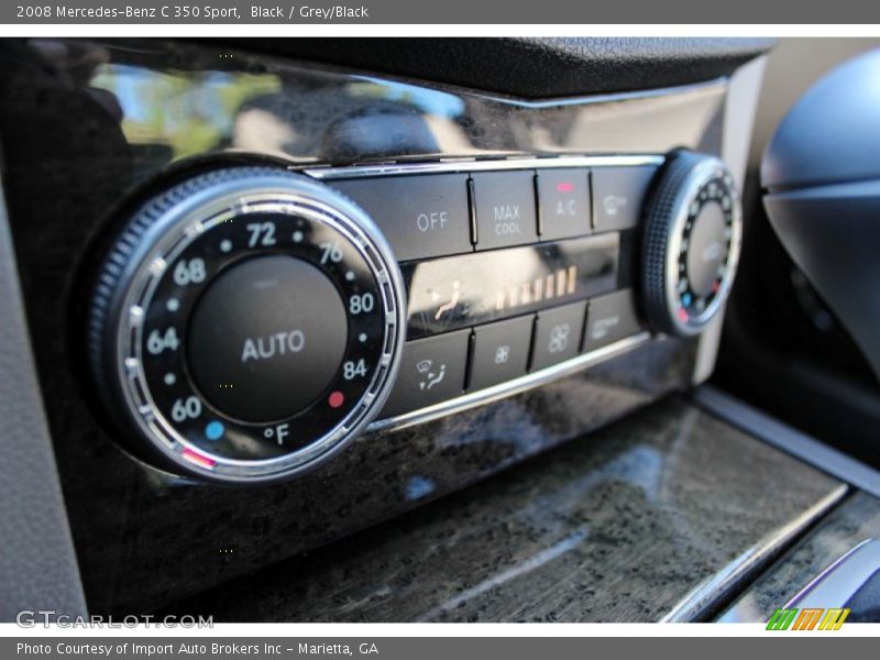 Controls of 2008 C 350 Sport