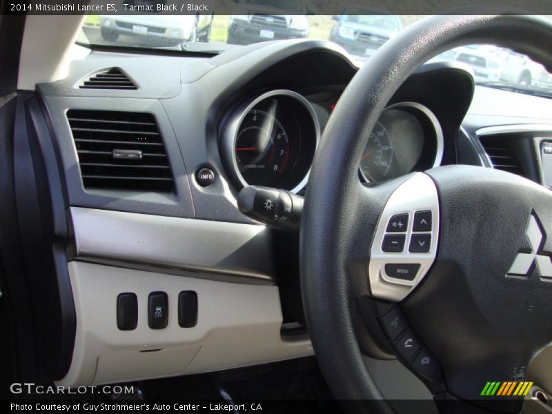 Tarmac Black / Black 2014 Mitsubishi Lancer ES