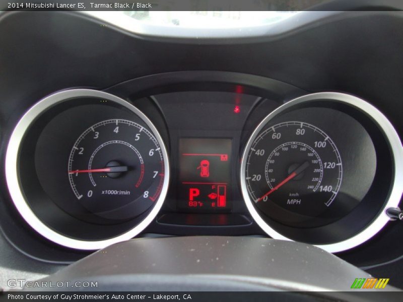 Tarmac Black / Black 2014 Mitsubishi Lancer ES