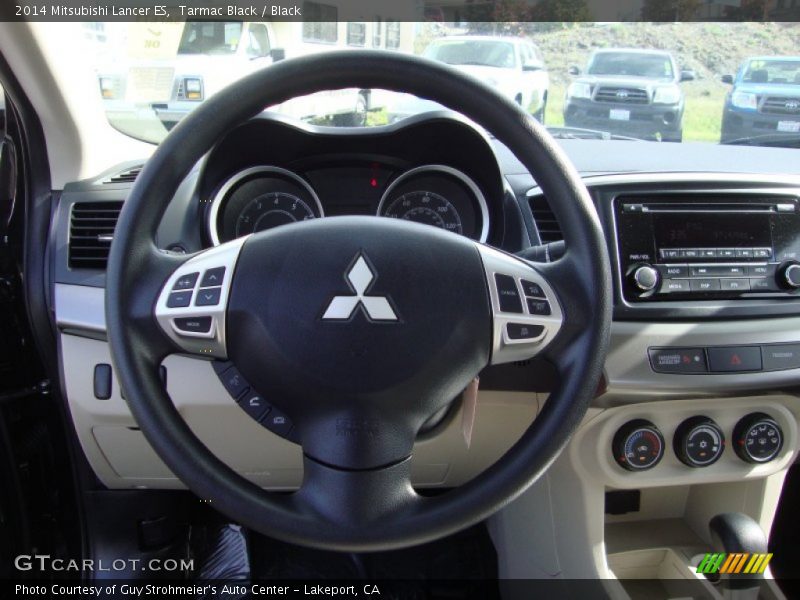 Tarmac Black / Black 2014 Mitsubishi Lancer ES