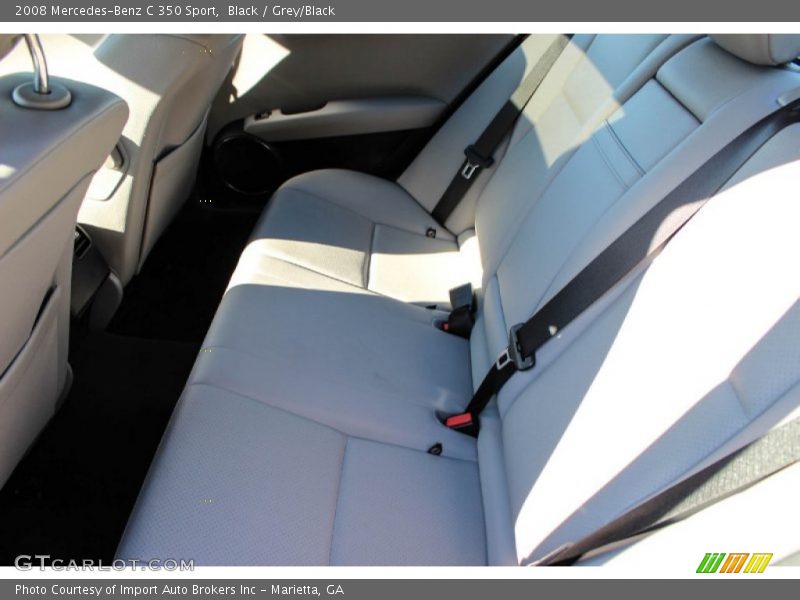 Black / Grey/Black 2008 Mercedes-Benz C 350 Sport