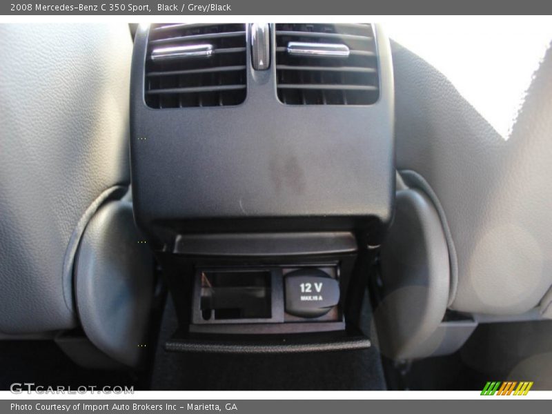 Black / Grey/Black 2008 Mercedes-Benz C 350 Sport