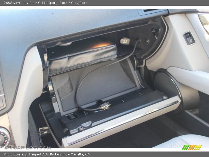 Black / Grey/Black 2008 Mercedes-Benz C 350 Sport